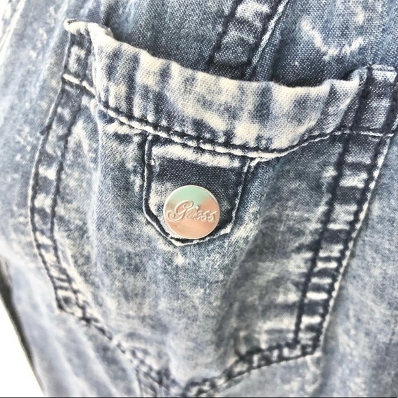 Guess Denim/Cotton Mini Dress - Picture 5 of 10